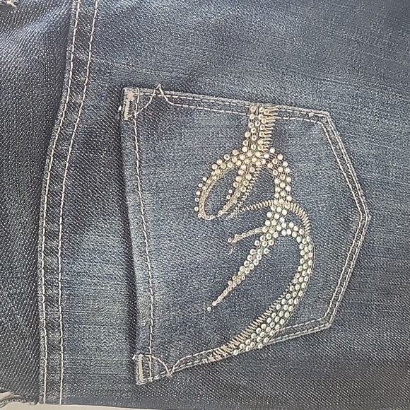 Express X2 Wide-leg Jeans size 2 - Picture 3 of 7